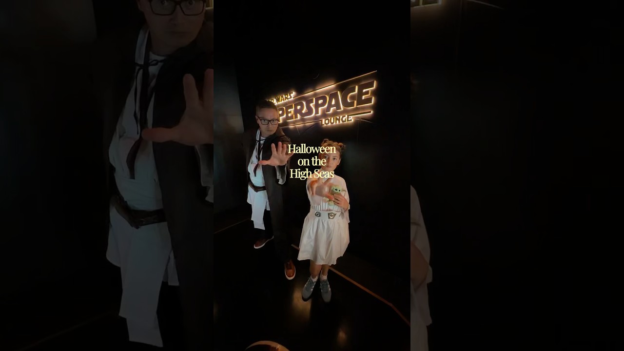 Halloween on the High Seas on the Disney Wish! #disneycruise #hyperspacelounge