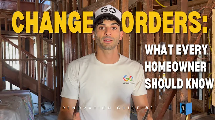 Change Orders: What Every Homeowner Should Know