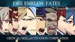 Fire Emblem Fates - Critical Hit/Skill Activation Quotes [Japanese Dub]
