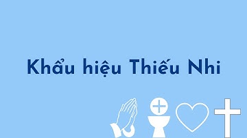 [Bài ca sinh hoạt] KHẨU HIỆU THIẾU NHI - ĐKV PARIS