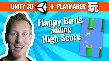 Unity 3D Playmaker Creating Flappy Birds - Adding High Score