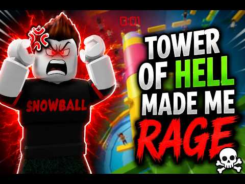 ROBLOX TOWER OF HELL MADE ME RAGE#roblox #funny