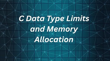 C Data Type Limits and Memory Allocation