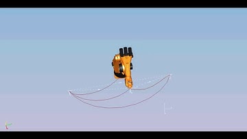 Tecnomatix - Process Simulate - Kuka KR5 arc - 2nd KRL program in PS simulation