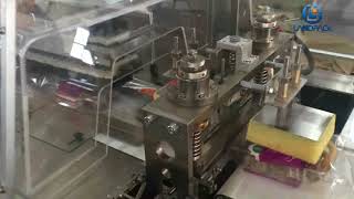 KT 600W edible mushroom packing machine | tray food packaging machine | automatic wrapping