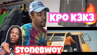 STONEBWOY - Kpo K3K3 ft. Medikal, DarkoVibes, Kelvyn Boy \& Kwesi Arthur (Official Video) REACTION!!!