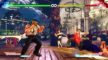 SFV- Guile Dash Sonic Hurricane