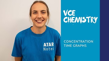 VCE Chemistry | Concentration Time Graphs