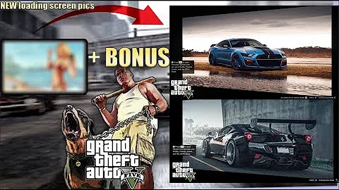 How to change Gta 5 loading screen + a bonus