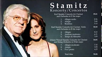 Karl Stamitz Concerto for Clarinet and Violin in B flat major, Suk / Peterkova Karl Stamitz Concerto for Clarinet and Violin in B flat major, Suk / Peterkova