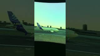 A310 hard landing at London city airport