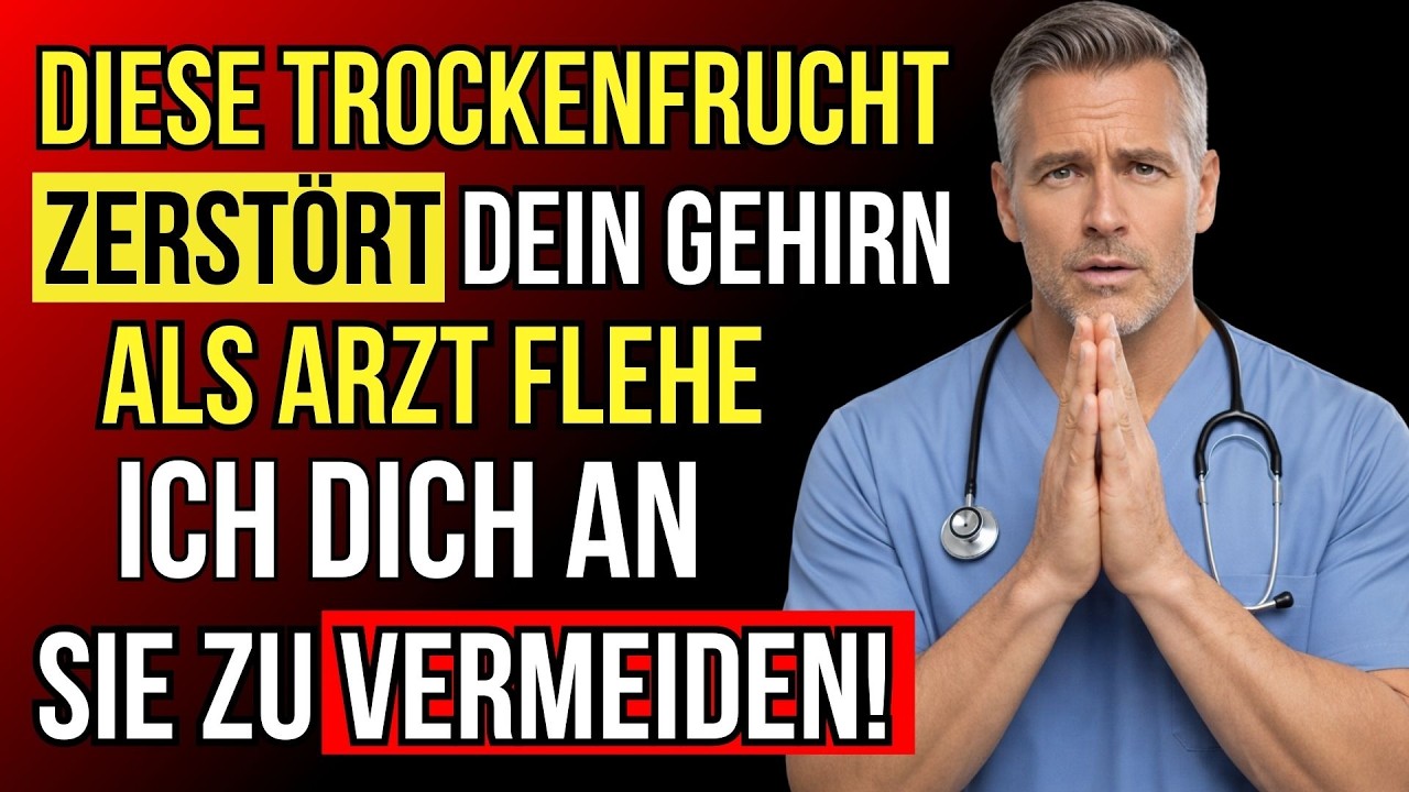 4 Trockenfrüchte, die dein Gehirn schädigen – und 4, die es vor Demenz schützen