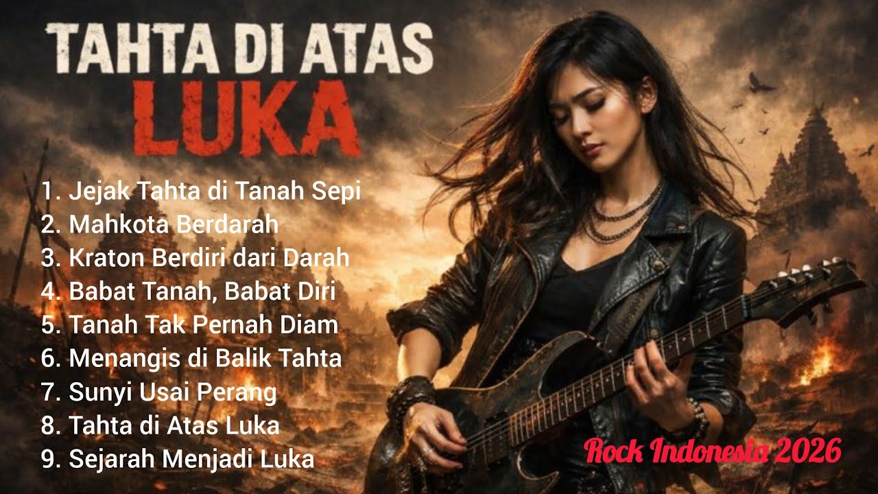 TAHTA DI ATAS LUKA | Album Rock Indonesia 2026 – Luka Sejarah Tanah Jawa