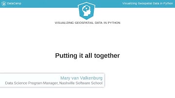 Python Tutorial: Scatterplots over polygons