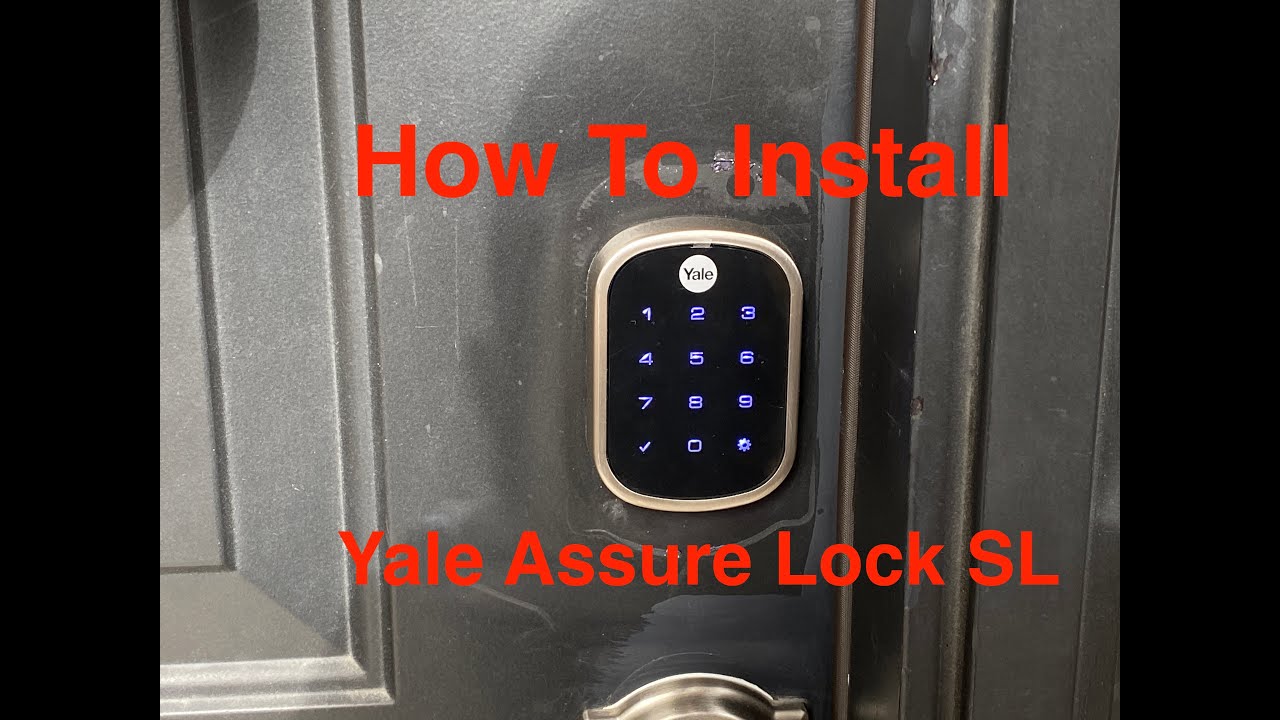 Install Yale Assure Lock SL Deadbolt YRD256 YouTube Install Yale Assure Lock SL Deadbolt YRD256 YouTube