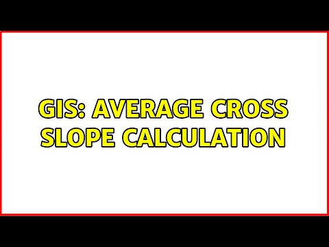 GIS: Average Cross