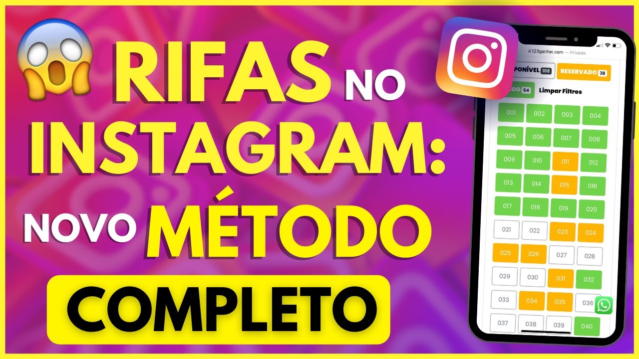 [NOVO MÉTODO] Como Fazer Rifa no Instagram - A melhor Estratégia de ...