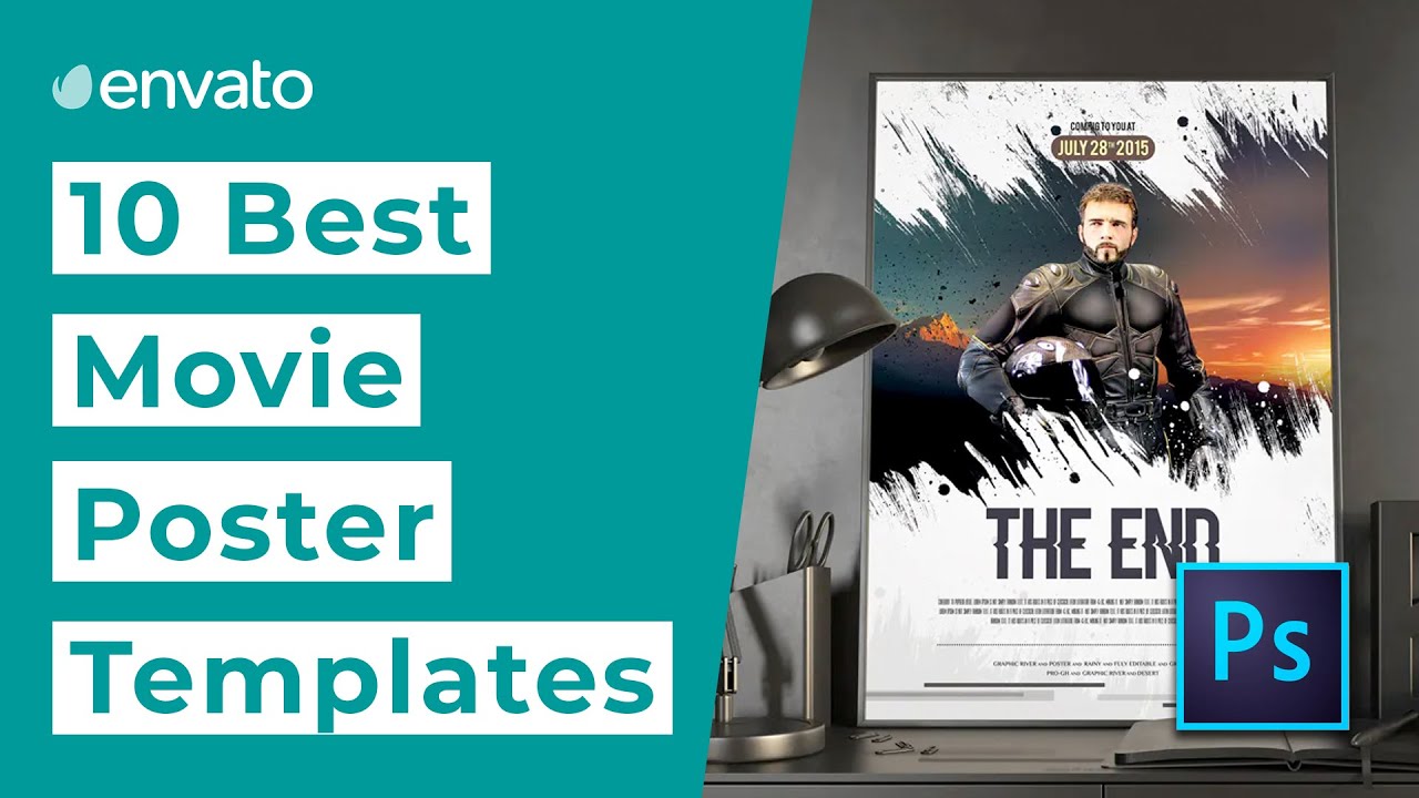 Download 10 Best Movie Poster Templates For Photoshop 2020 Youtube PSD Mockup Templates