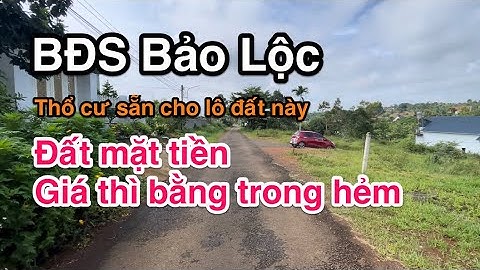 Mặt tiền Phó Đức Chính Xã Đambri, TP Bảo Lộc / giá cắt lỗ.