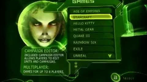 Original Xbox Prototype/Beta Dashboard with Sound