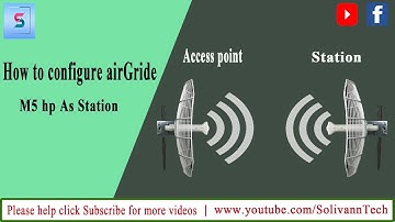 How to configure airGrid M5 HP as Station | Ubiquiti