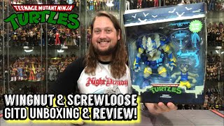 Wingnut & Screwloose GITD Super 7 Teenage Mutant Ninja