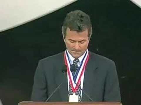 Anson Dorrance Introduces Mia Ham at the 2007 Nati...