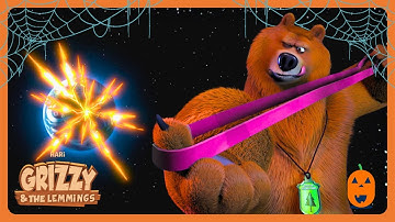 Grizzy & The Lemmings - Grizzy Blows Up EARTH! 💥 Full Episode 🎃 WildBrain Bananas