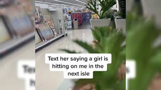 Texting my Girlfriend saying some girl is hitting on me|Tiktok Compilation