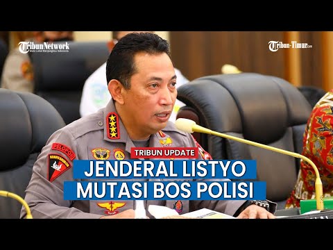 Kapolri Jenderal Listyo Sigit Prabowo Lengser 6 Kapolda, Berikut Daftar Pejabat Baru di Polri