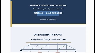 BMKT 2323 - SOLID MECHANICS