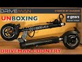 Unboxing E Scooter Driveman Country