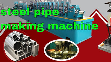 Steel pipe making machine(2019 tube mill roll forming machine)