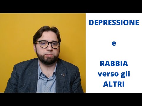 Depressione e rabbia