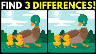 🧠💪🏻 Spot the Difference Game | Find 3 Differences in 90 Seconds Challenge 《Difficulty: Moderate》