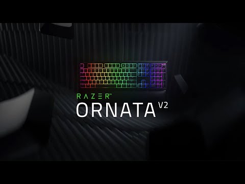 Razer Ornata V2 Gaming Πληκτρολόγιο με RGB φωτισμό (Ελληνικό)