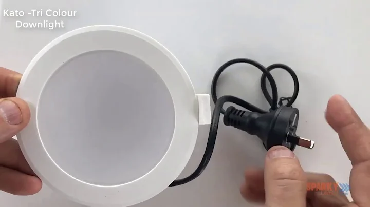 TELBIX KATO | 10W Tri Colour LED Dimmable White Downlight 850lm DL110WH3C