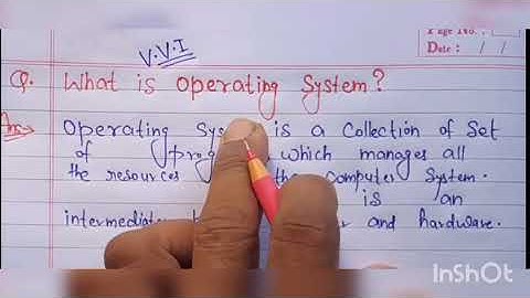 KTU ECT342 EMBEDDED SYSTEM//MODULE 5 PART 1OPERATING SYSTEM