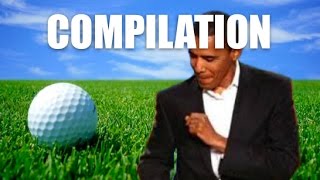 Obama Golfing Compilation