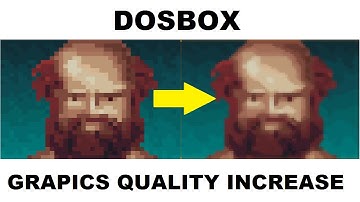 How to increase DOSBox graphics quality (even GOG.com games!)