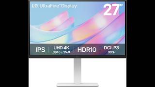 LG 27US550-W Review: Best 27 Inch 4K Monitor for Gaming - YouTube