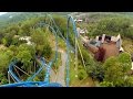 Wild Eagle right front seat on-ride HD POV @60fps Dollywood