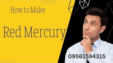 how to make red Mercury