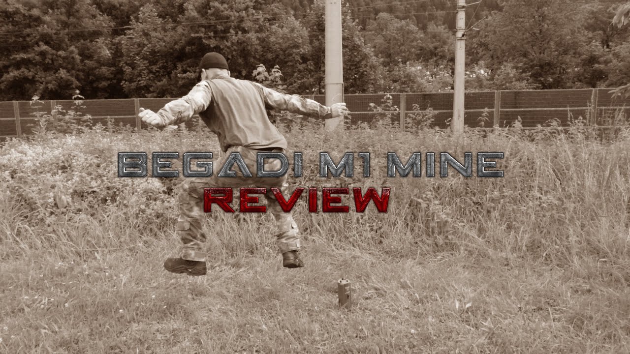 BEGADI M1 AIRSOFT MINE REVIEW - powered by Airsoft Team