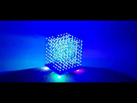 3D LED cube