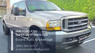 Legendary 7.3L Powerstroke Diesel 1999 Ford F250 at Evans Auto Brokerage #UsedCars #UsedVehicles