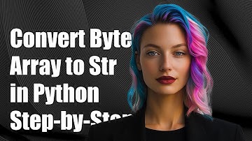 How to Convert a Byte Array to String in Python: Step-by-Step Guide