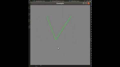 OpenGL line drawing using Gupta-Sproull Anti-aliasing algorithm