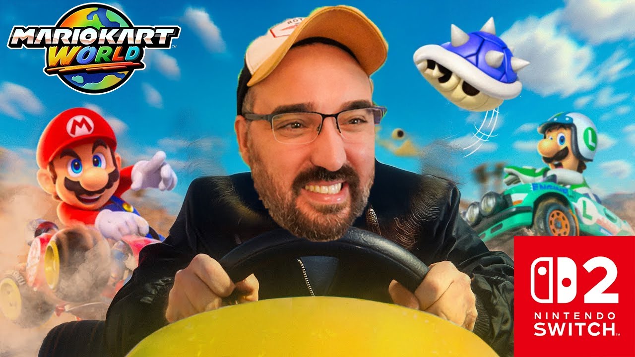 TÜRKİYE’DE İLK! Nintendo Switch 2 ile 4K Mario Kart World Oynanış – Nintendo Switch 2 ile İlk Bakış!