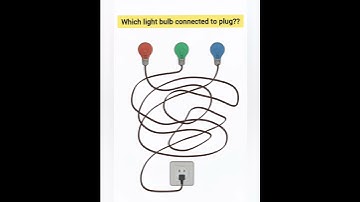 🔌💡Which Bulb Will Light Up? Puzzle Challenge!#shorts